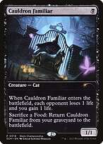 Magic the Gathering Card - Cauldron Familiar - MTG Circle