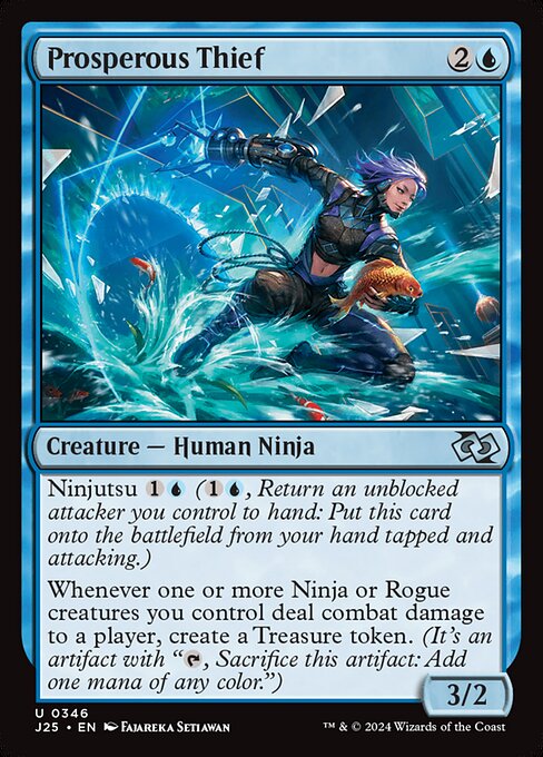 Magic the Gathering Card - Prosperous Thief - MTG Circle
