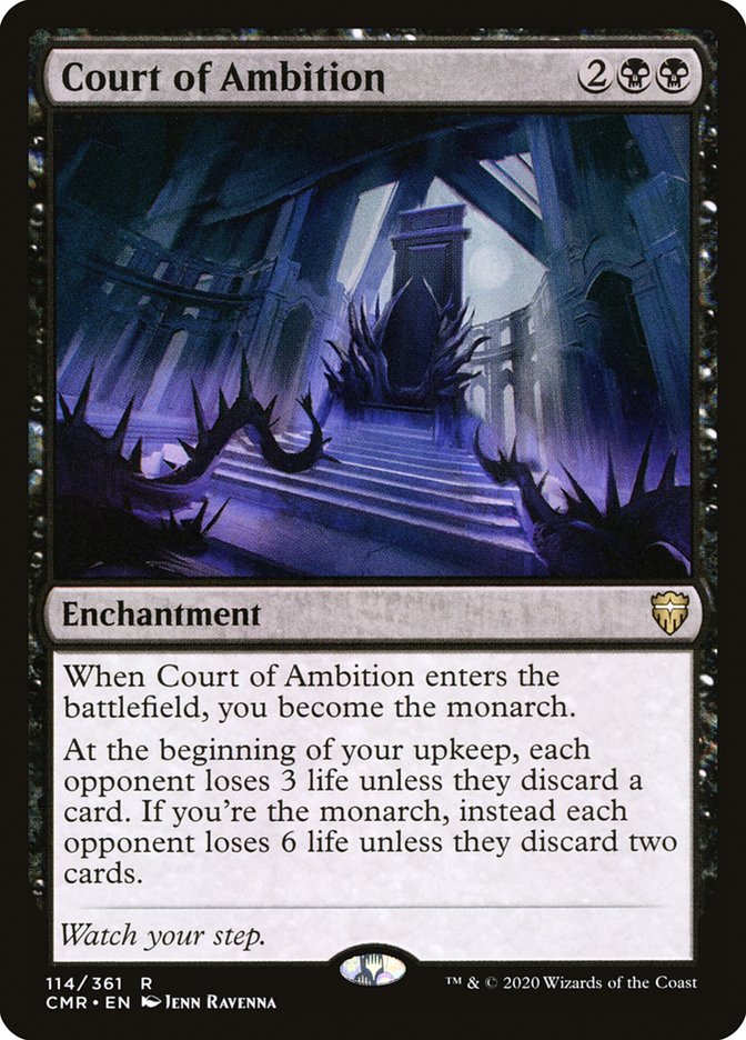 Magic the Gathering Card - Court of Ambition - MTG Circle