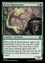 Magic the Gathering Card - Elvish Rejuvenator - MTG Circle