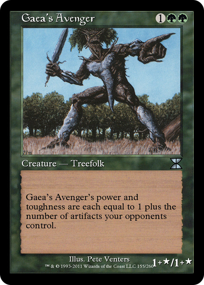Magic the Gathering Card - Gaea's Avenger - MTG Circle