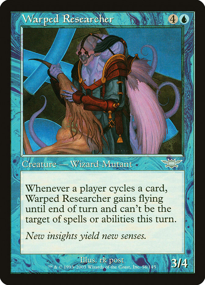 Magic the Gathering Card - Warped Researcher - MTG Circle