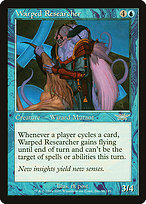 Magic the Gathering Card - Warped Researcher - MTG Circle