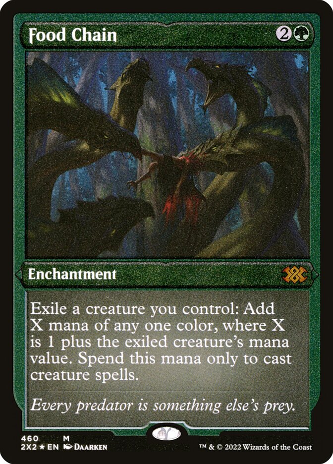 Magic the Gathering Card - Food Chain - MTG Circle