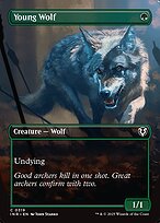 Magic the Gathering Card - Young Wolf - MTG Circle