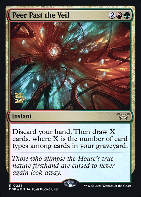 Magic the Gathering Card - Peer Past the Veil - MTG Circle