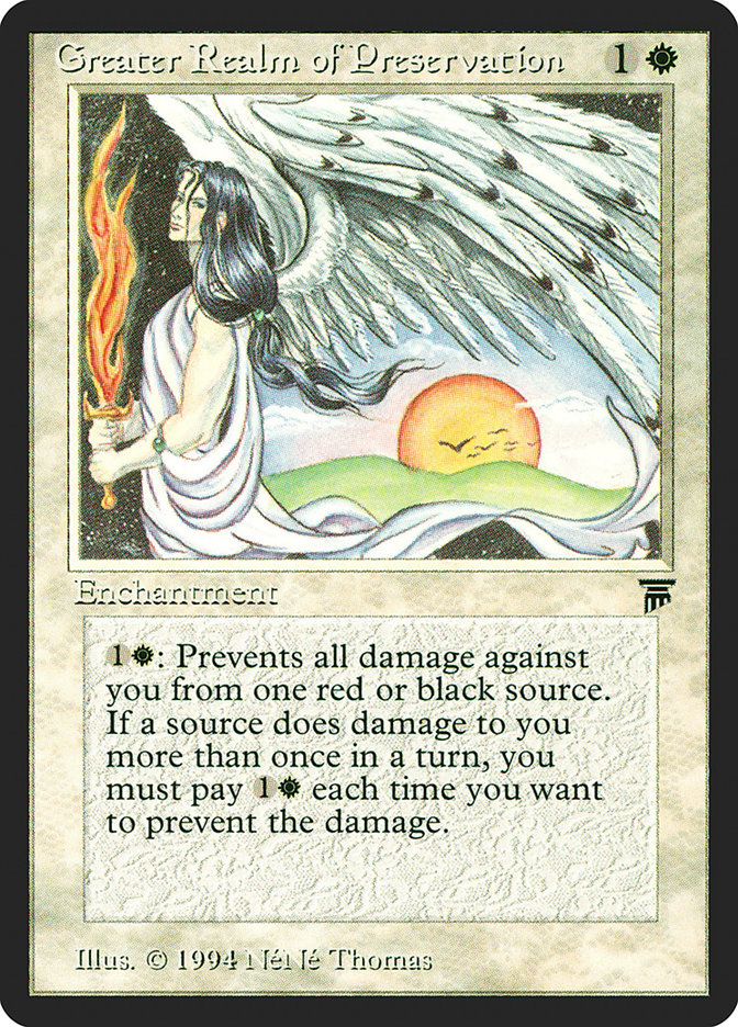 Magic the Gathering Card - Greater Realm of Preservation - MTG Circle