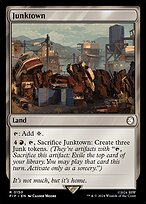 Magic the Gathering Card - Junktown - MTG Circle