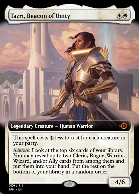 Magic the Gathering Card - Tazri, Beacon of Unity - MTG Circle