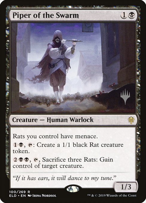 Magic the Gathering Card - Piper of the Swarm - MTG Circle