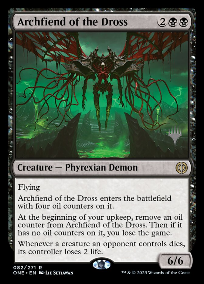 Magic the Gathering Card - Archfiend of the Dross - MTG Circle