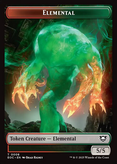 Magic the Gathering Card - Elemental - MTG Circle