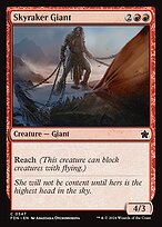 Magic the Gathering Card - Skyraker Giant - MTG Circle