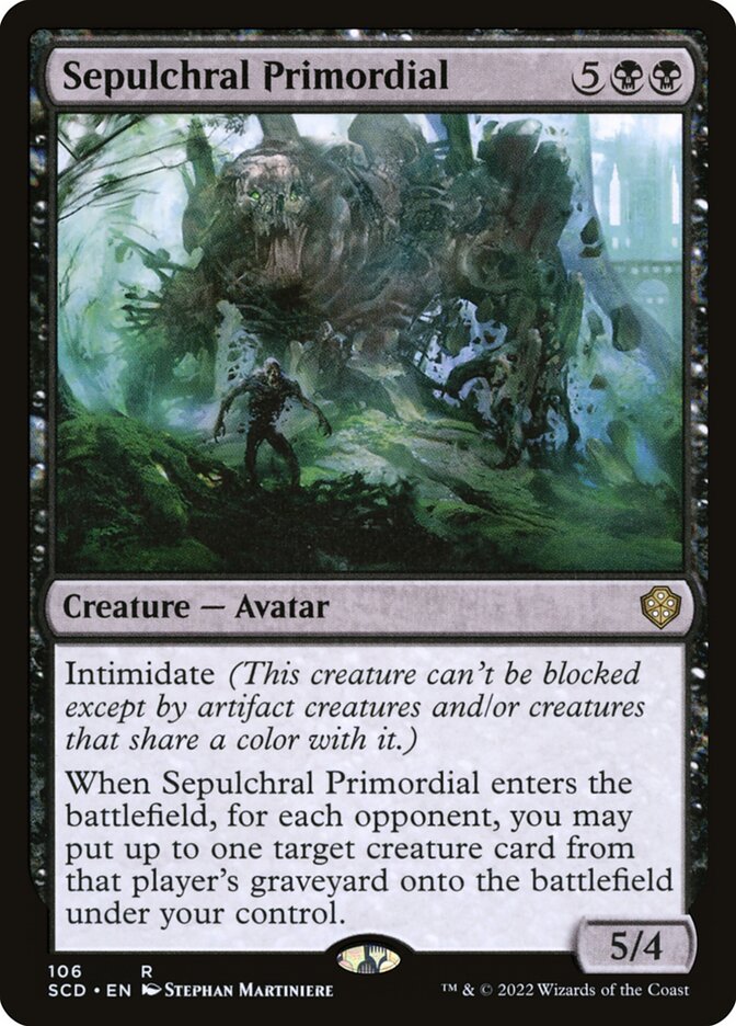 Magic the Gathering Card - Sepulchral Primordial - MTG Circle