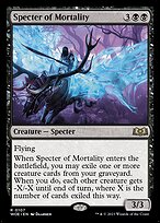 Magic the Gathering Card - Specter of Mortality - MTG Circle