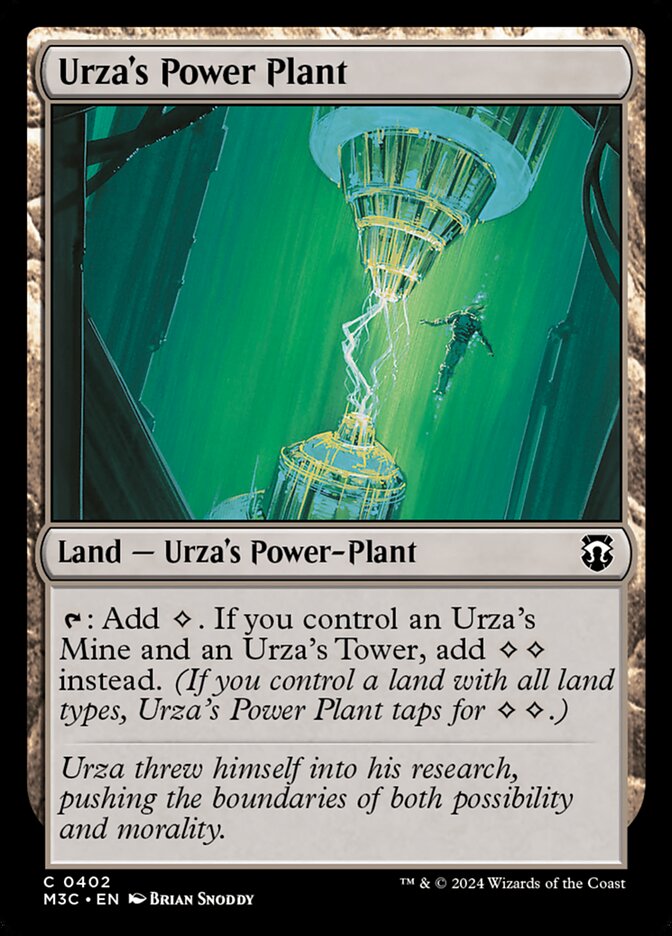 Magic the Gathering Card - Urza's Power Plant - MTG Circle