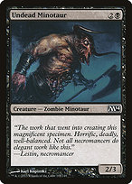 Magic the Gathering Card - Undead Minotaur - MTG Circle