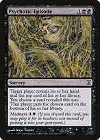 Magic the Gathering Card - Psychotic Episode - MTG Circle