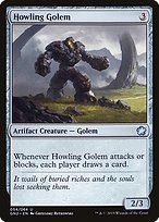 Magic the Gathering Card - Howling Golem - MTG Circle