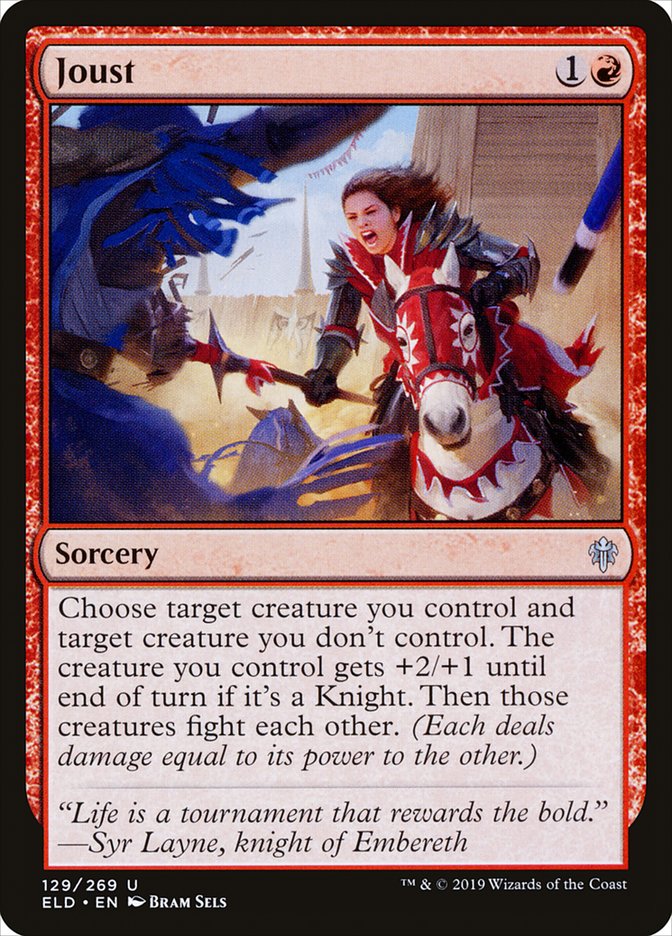 Magic the Gathering Card - Joust - MTG Circle
