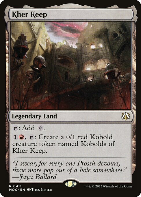 Magic the Gathering Card - Kher Keep - MTG Circle