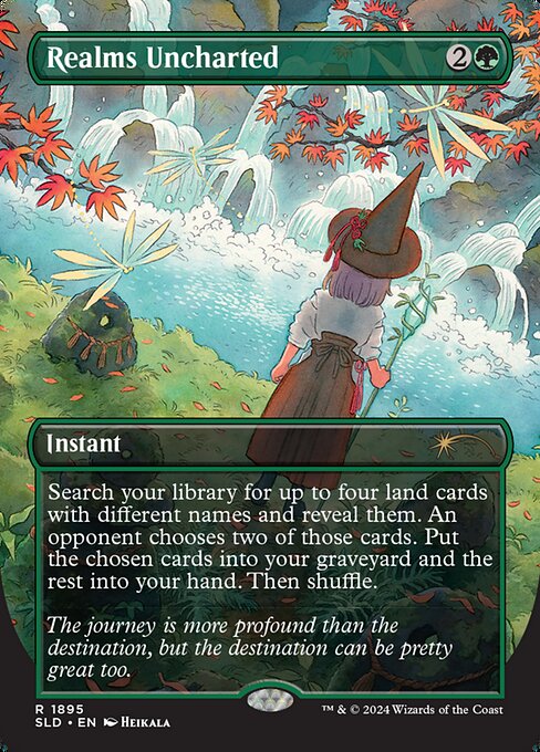 Magic the Gathering Card - Realms Uncharted - MTG Circle