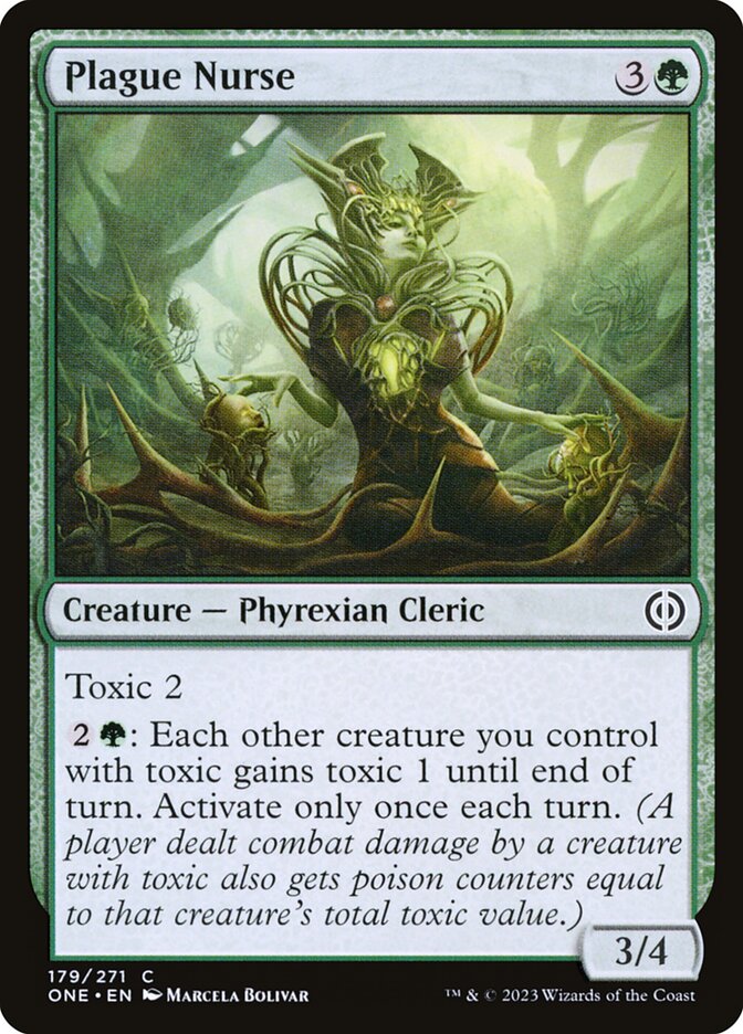Magic the Gathering Card - Plague Nurse - MTG Circle