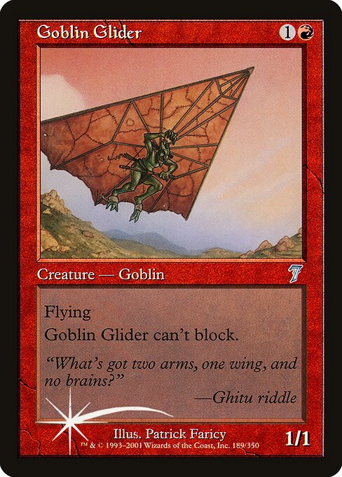 Magic the Gathering Card - Goblin Glider - MTG Circle