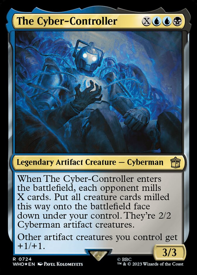 Magic the Gathering Card - The Cyber-Controller - MTG Circle