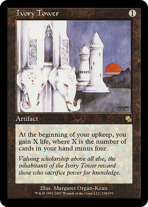 Magic the Gathering Card - Ivory Tower - MTG Circle