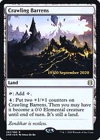 Magic the Gathering Card - Crawling Barrens - MTG Circle