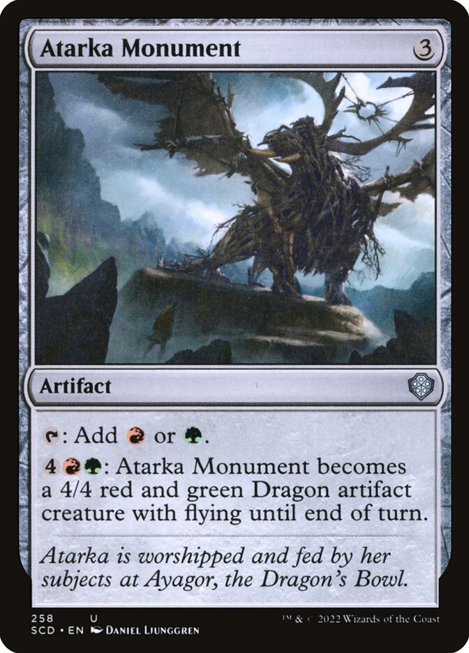 Magic the Gathering Card - Atarka Monument - MTG Circle