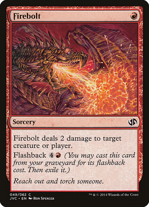 Magic the Gathering Card - Firebolt - MTG Circle