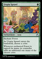 Magic the Gathering Card - Utopia Sprawl - MTG Circle