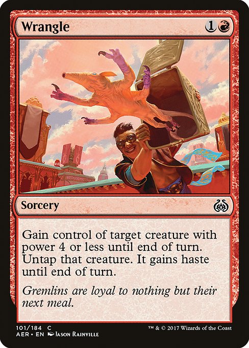 Magic the Gathering Card - Wrangle - MTG Circle