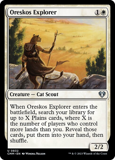Magic the Gathering Card - Oreskos Explorer - MTG Circle