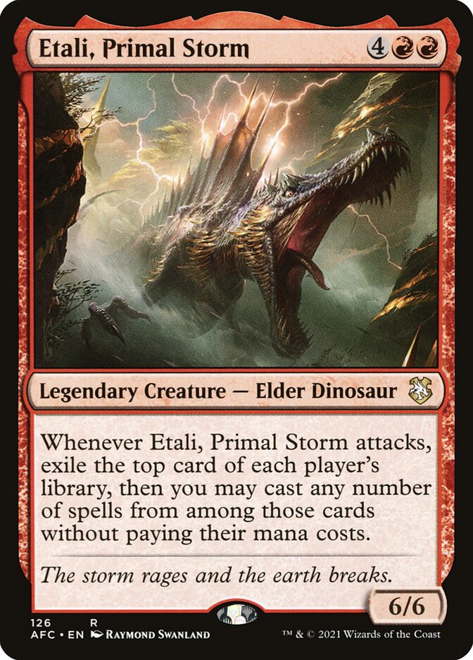 Magic the Gathering Card - Etali, Primal Storm - MTG Circle