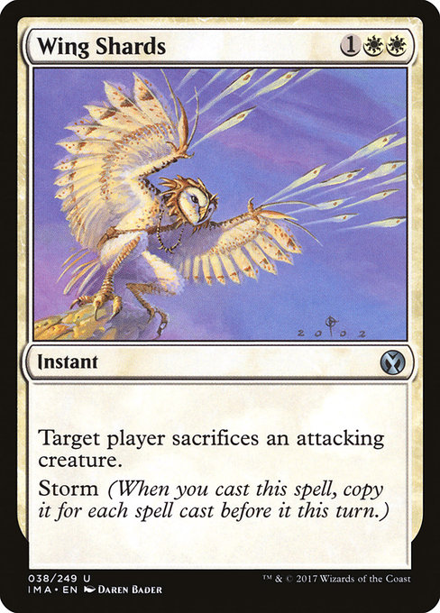 Magic the Gathering Card - Wing Shards - MTG Circle