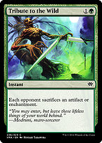 Magic the Gathering Card - Tribute to the Wild - MTG Circle