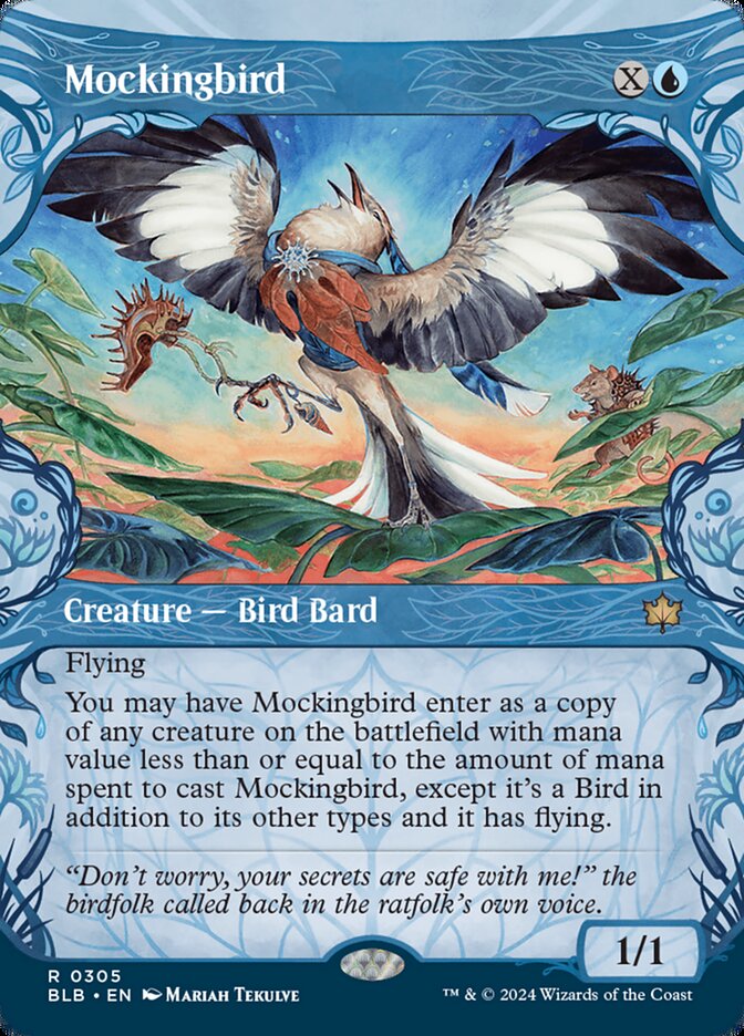 Magic the Gathering Card - Mockingbird - MTG Circle