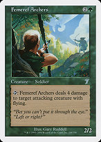 Magic the Gathering Card - Femeref Archers - MTG Circle