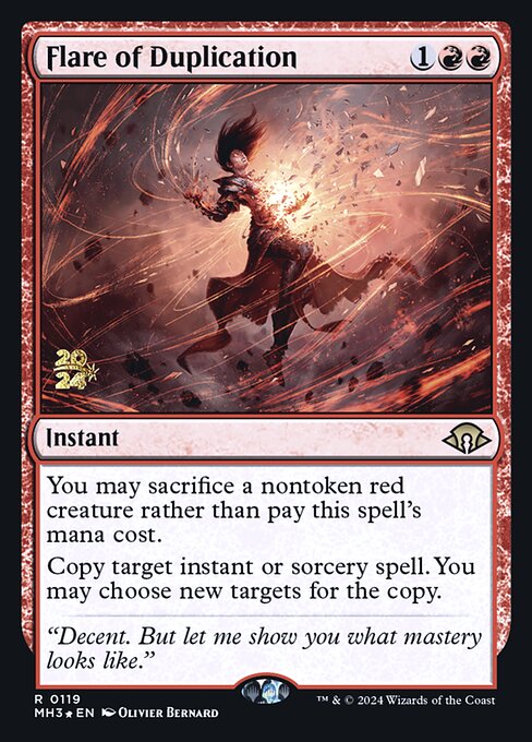 Magic the Gathering Card - Flare of Duplication - MTG Circle
