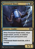 Magic the Gathering Card - Possessed Skaab - MTG Circle