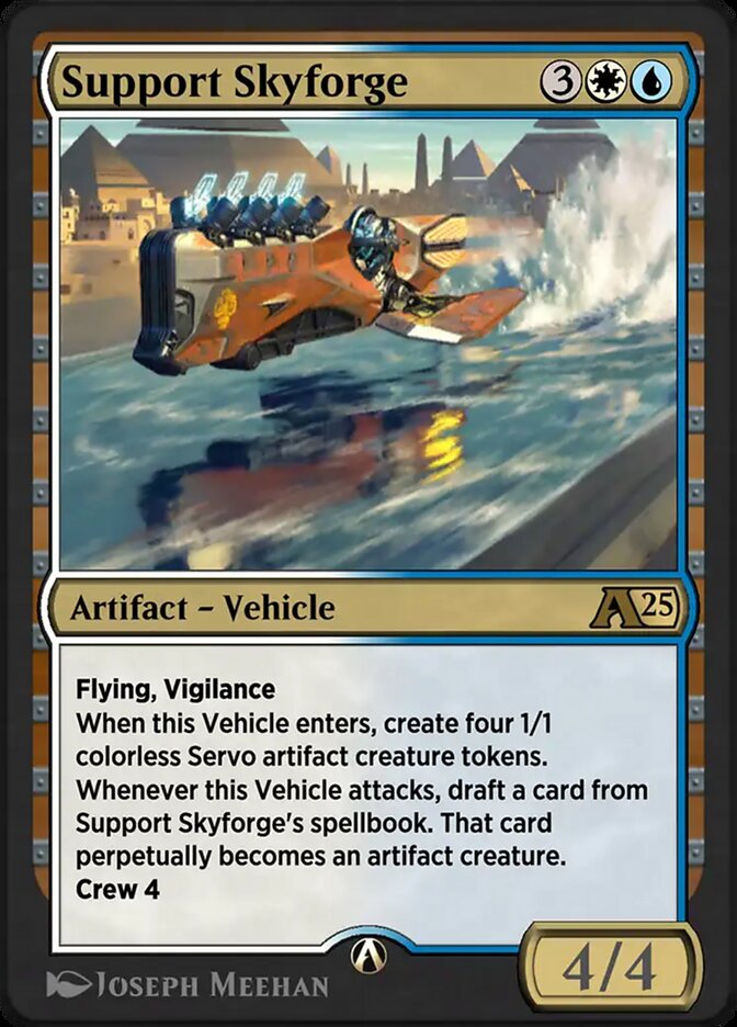 Magic the Gathering Card - Support Skyforge - MTG Circle