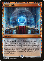Magic the Gathering Card - Static Orb - MTG Circle