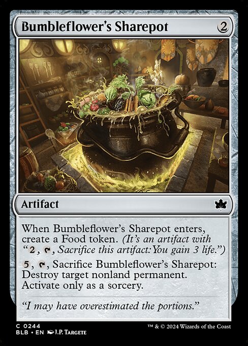 Magic the Gathering Card - Bumbleflower's Sharepot - MTG Circle