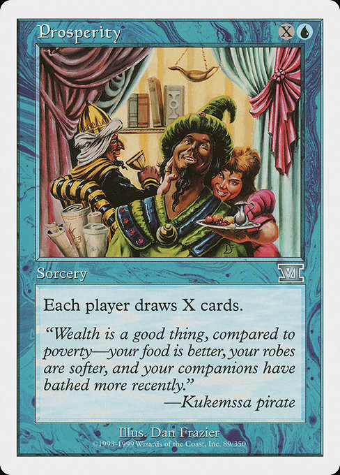 Magic the Gathering Card - Prosperity - MTG Circle