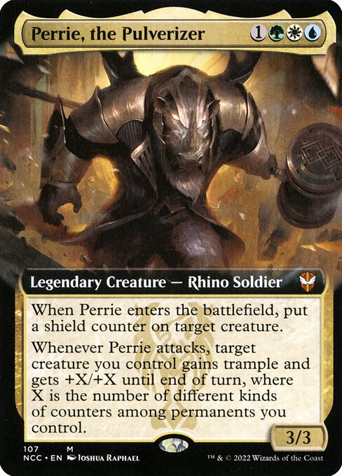 Magic the Gathering Card - Perrie, the Pulverizer - MTG Circle