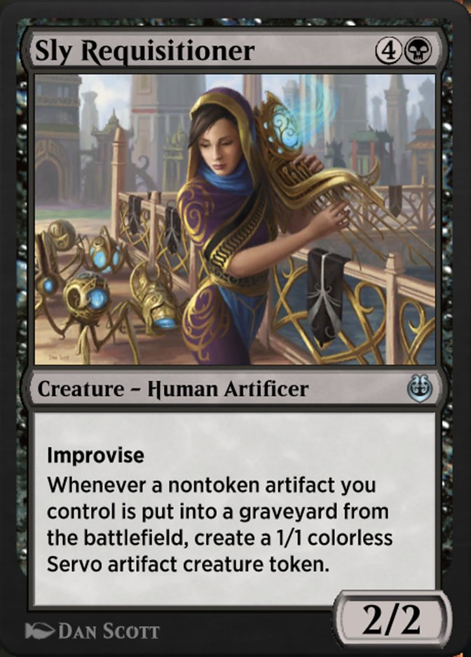 Magic the Gathering Card - Sly Requisitioner - MTG Circle