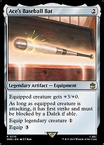 Magic the Gathering Card - Ace's Baseball Bat - MTG Circle